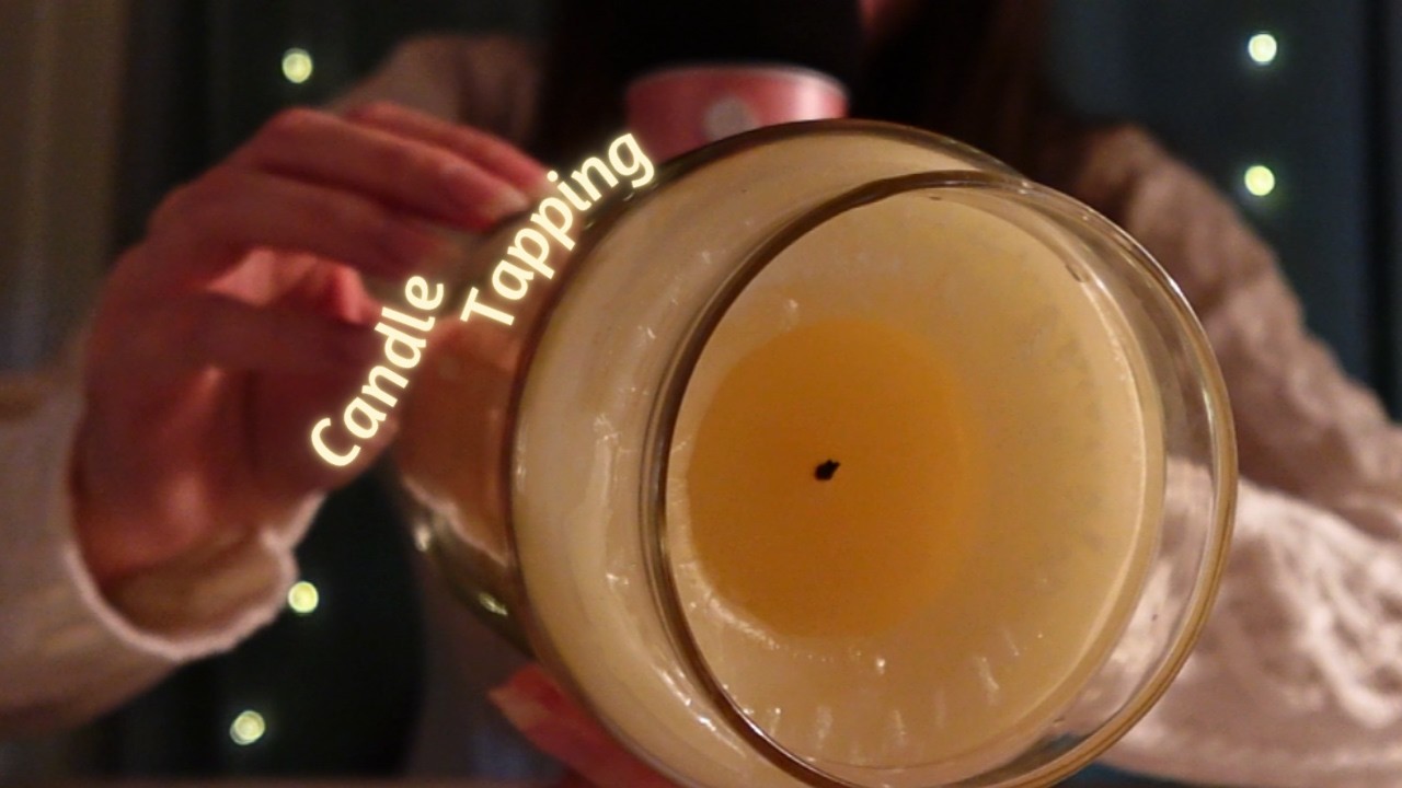 ASMR🕯️Нажимаю на мою коллекцию свечей