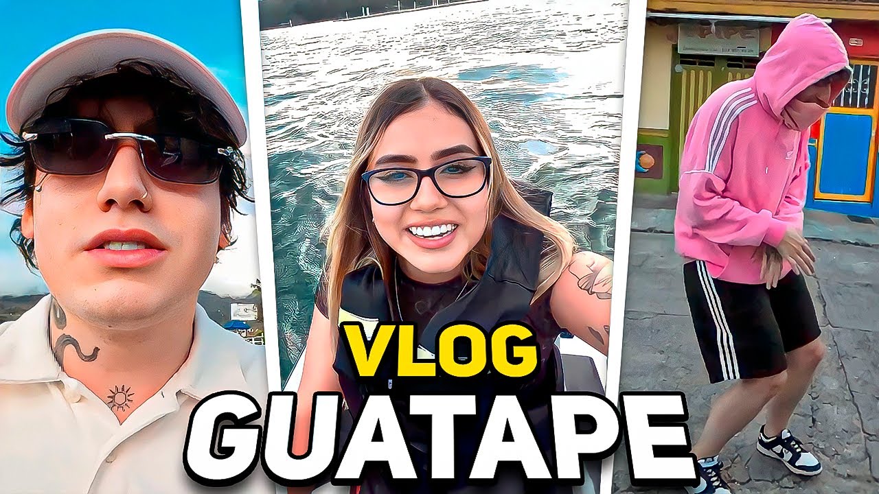 MONTANDO JETSKI en GUATAPE 🚤 Vlog con Pelicanger Pablots y Andresitow | La Parce
