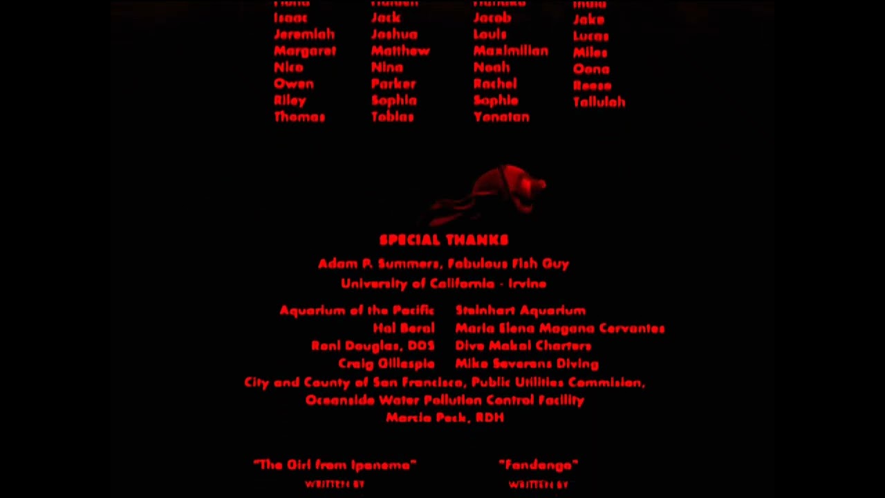 Lost Movie Credits #1: Finding Nemo