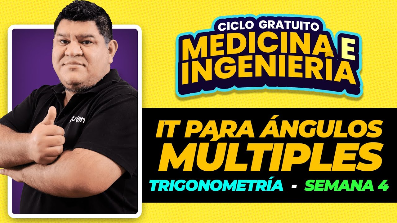 TRIGONOMETRÍA | Identidades trigonométricas para ángulos múltiples