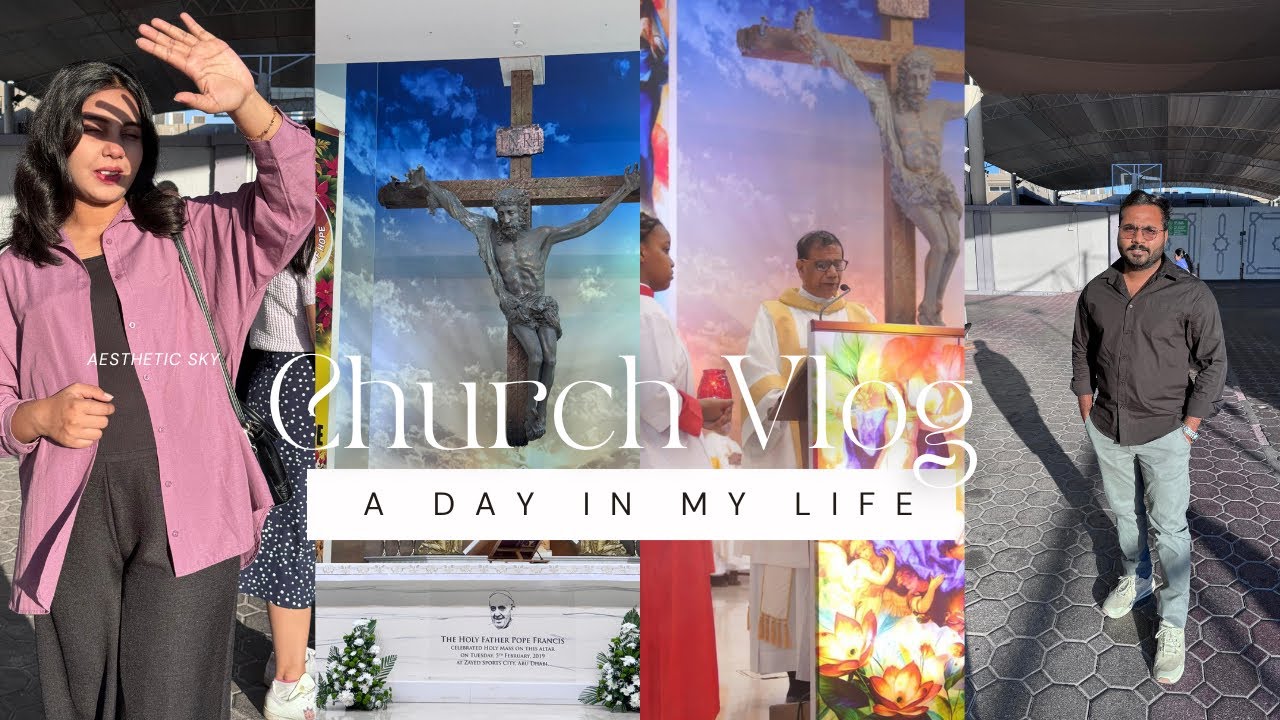 St Mary’s Catholic Church in Dubai⛪️✝️- Sunday Holy Mass in Catholic Church🇦🇪 Catholic’s In Dubai😇