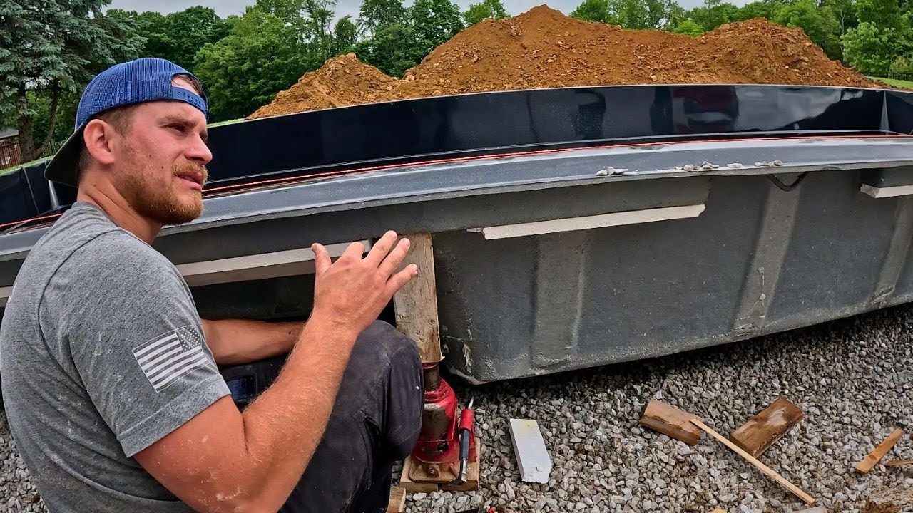 Do this.... or you will CRACK your fiberglass pool shell [ Fiberglass Pool Installation]