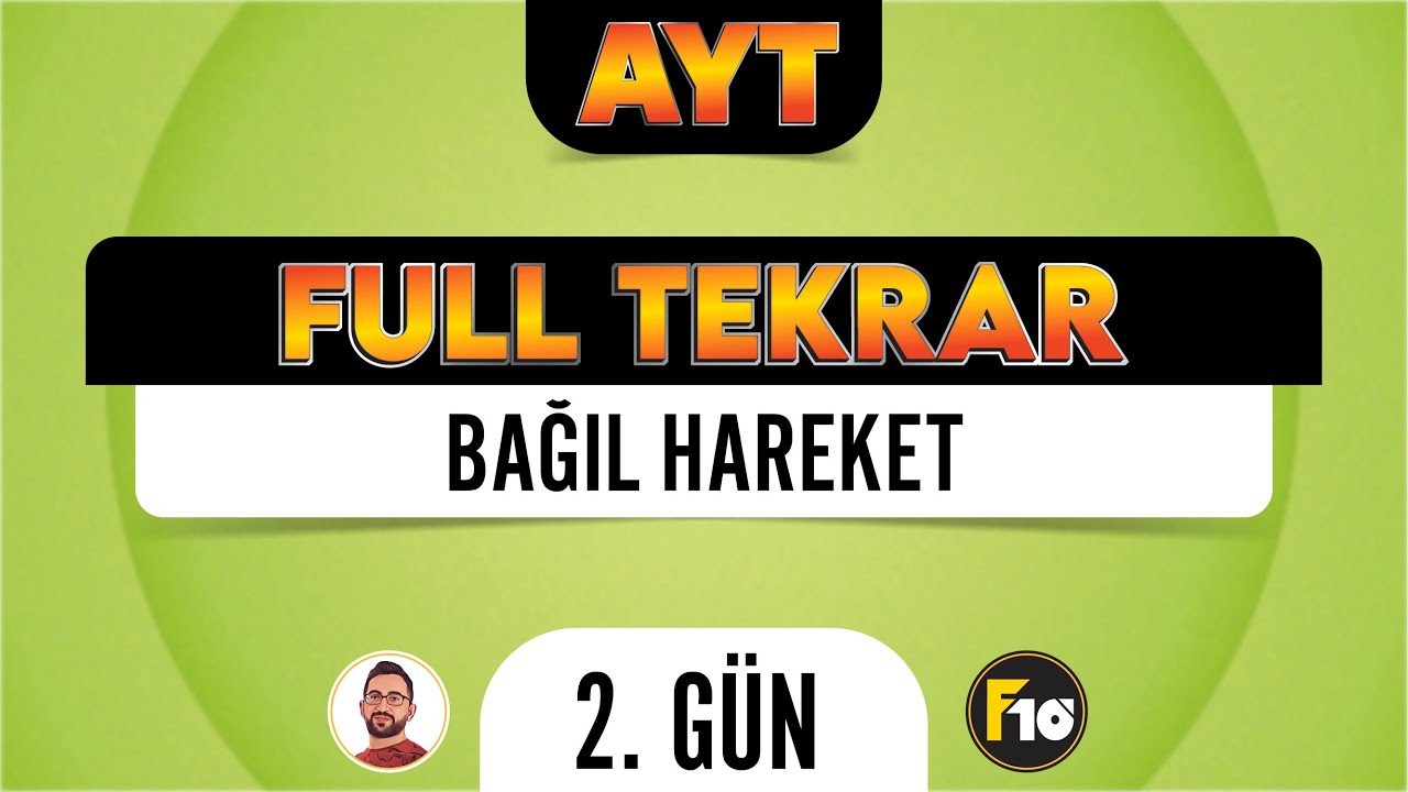 Bağıl Hareket | AYT Fizik Full Tekrar Kampı | 2.Gün | 2023 | #fulltekrar