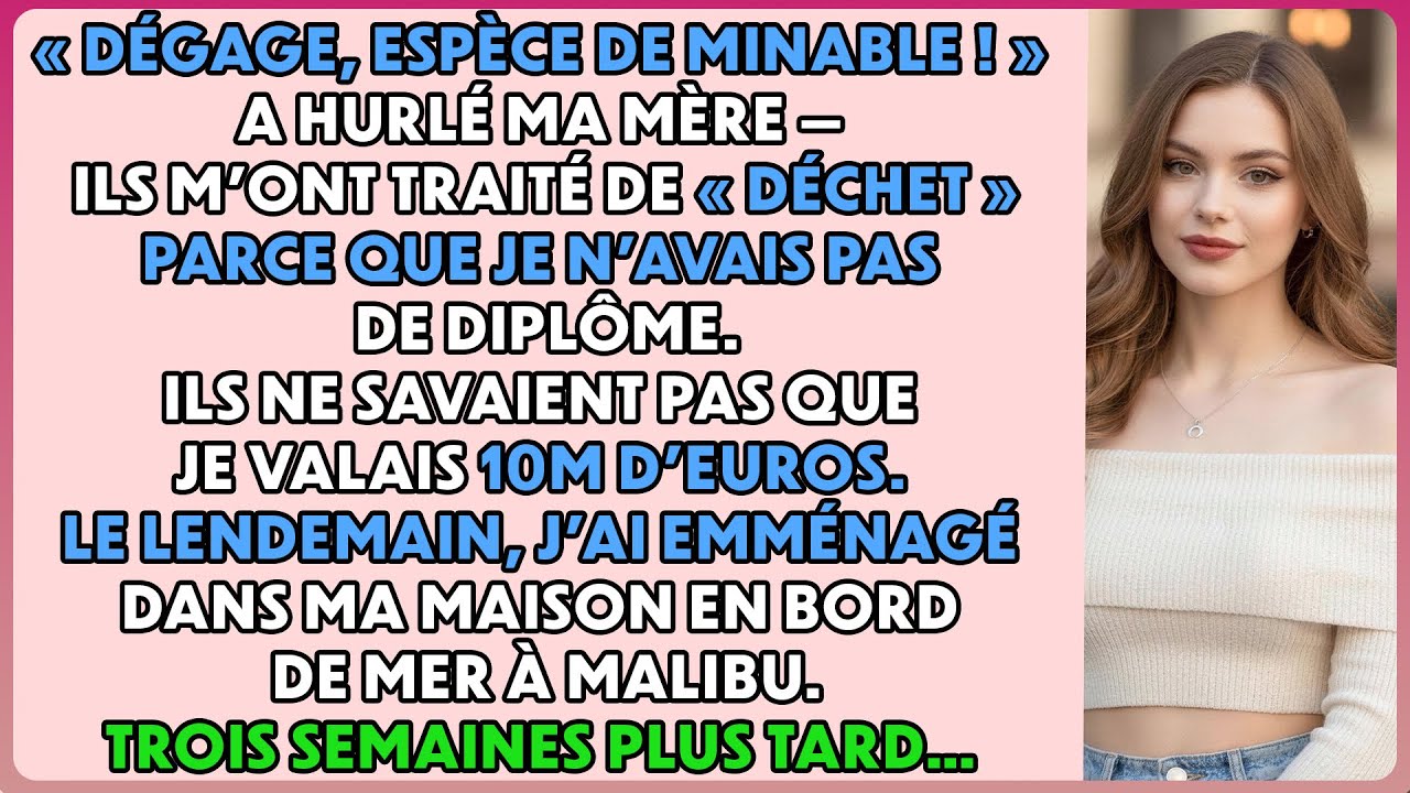 Ma Mère A Crié « Dégage ! » — Le Lendemain, J’Emménageais Dans Mon 10 M€ Penthouse À La Défense