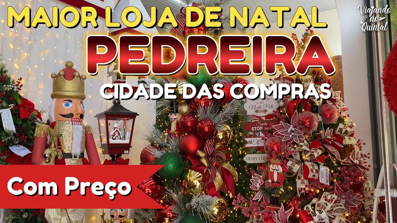 🌟 Um espetáculo natalino em Pedreira — A maior e mais linda loja de Natal!