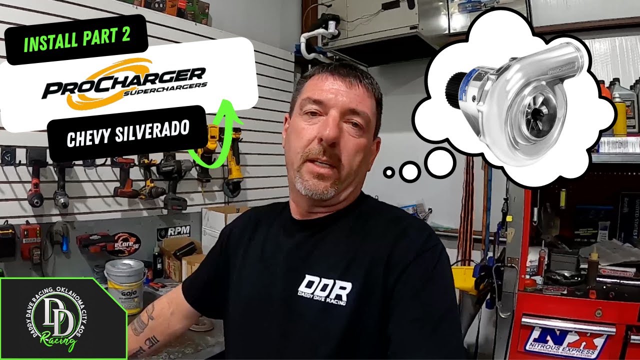 Установка Procharger на мой Silverado — Часть 2 | Daddy Dave Racing