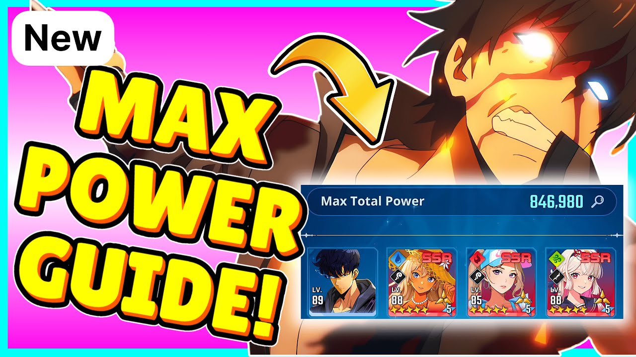 BEST POWER GAIN GUIDE! MAXIMIZE YOUR POWER! F2P & P2W! [Solo Leveling: Arise]