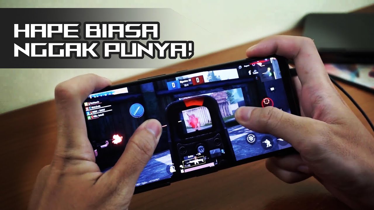 Fungsi dan Cara Setting Air Trigger di ROG Phone 2