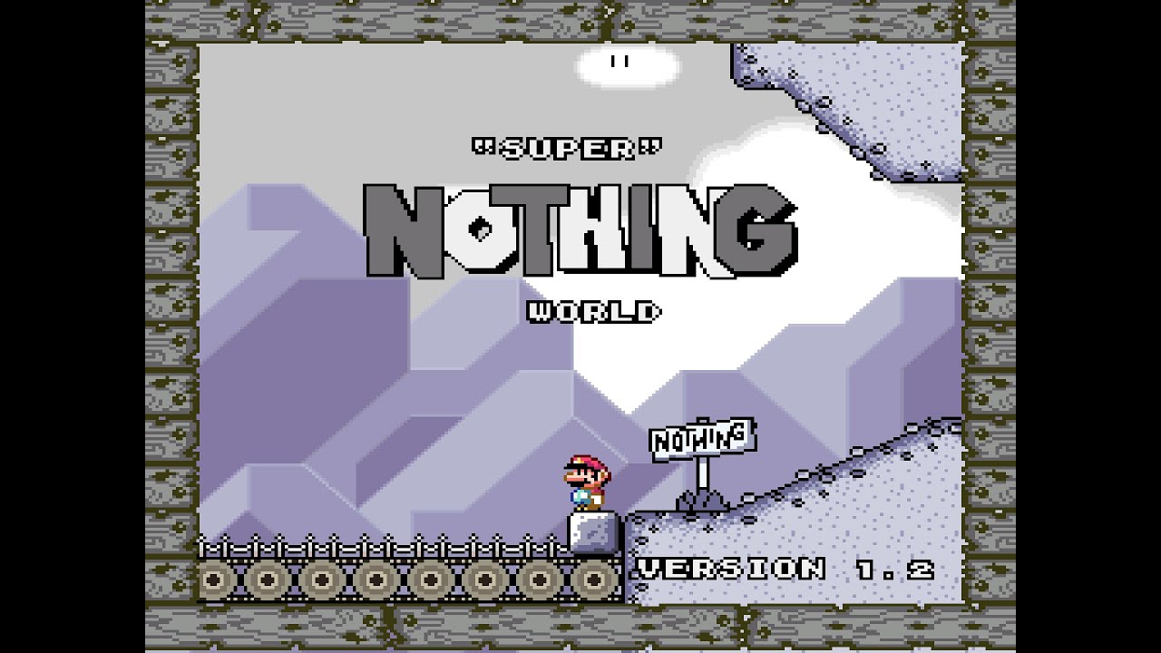 Super Nothing World - 100% Playthrough (SMW Kaizo)