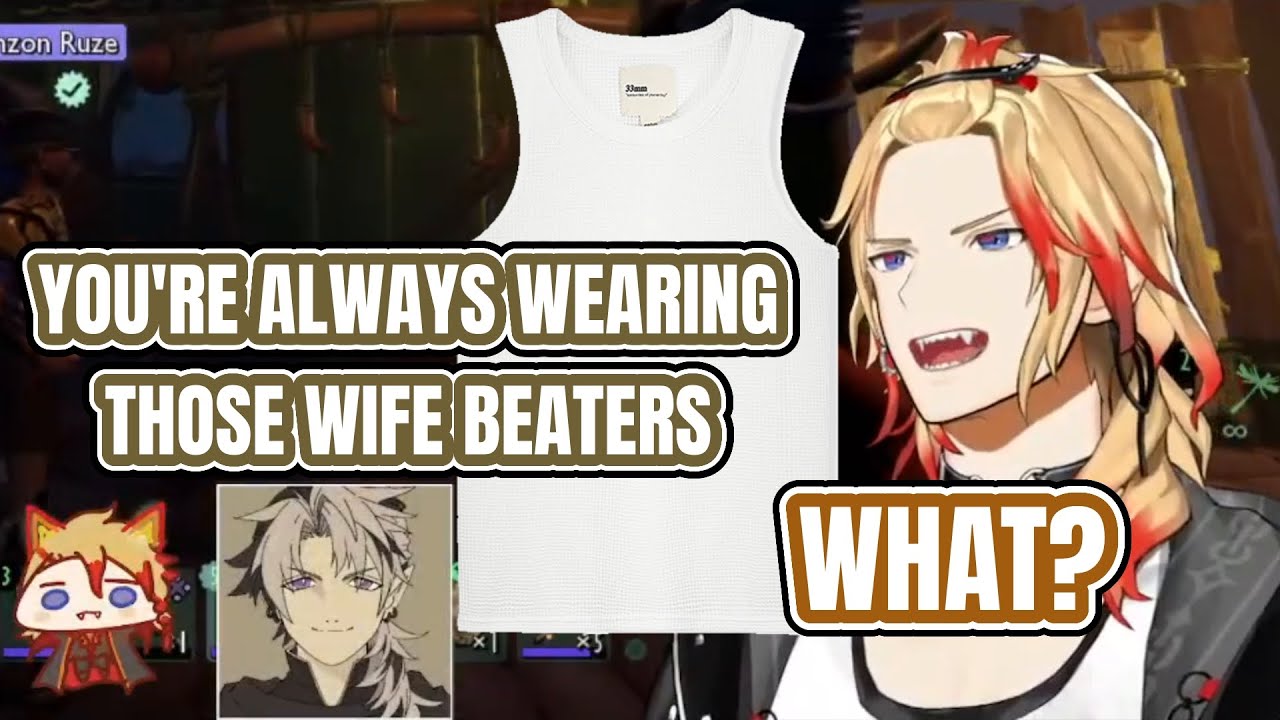 Axel learns something about tank tops [ Axel Syrios | Holostars EN ]