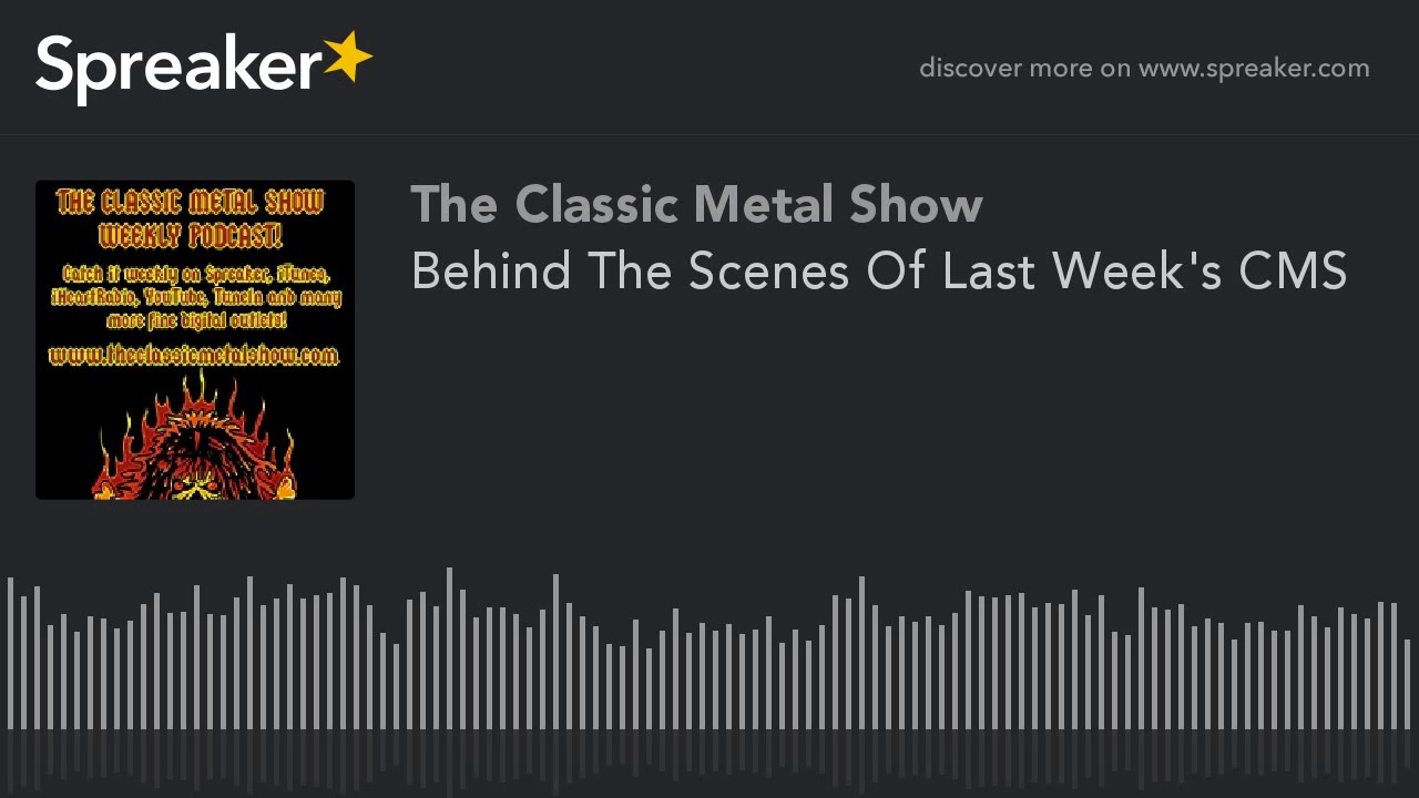 Behind The Scenes Of Last Week's CMS