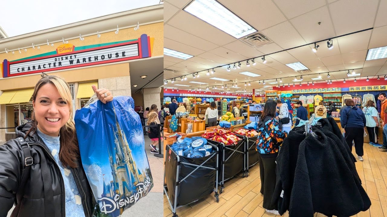 Shopping at the Disney Character Warehouse Outlet on Vineland 2025! Christmas Merch Has Arrived!