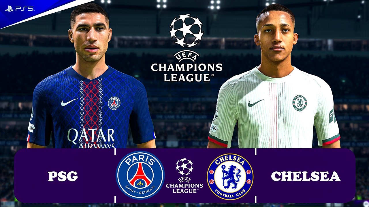 FC 26 - PSG vs. Chelsea | UEFA Champions League Round Of 16 Match | PS5™ Pro [4K] Dembele, Palmer