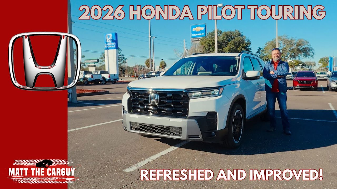 2026 Honda Pilot Touring Black Edition Review | Best 3-Row Midsize SUV?