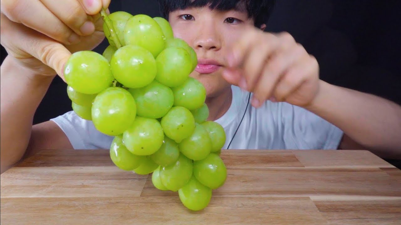 ASMR | 샤인 머스켓 먹방  Shine Musket MUKBANG | No Talking | Real Eating sound