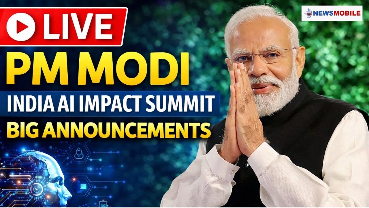 LIVE: PM Modi Addresses India AI Impact Summit | NewsMobile