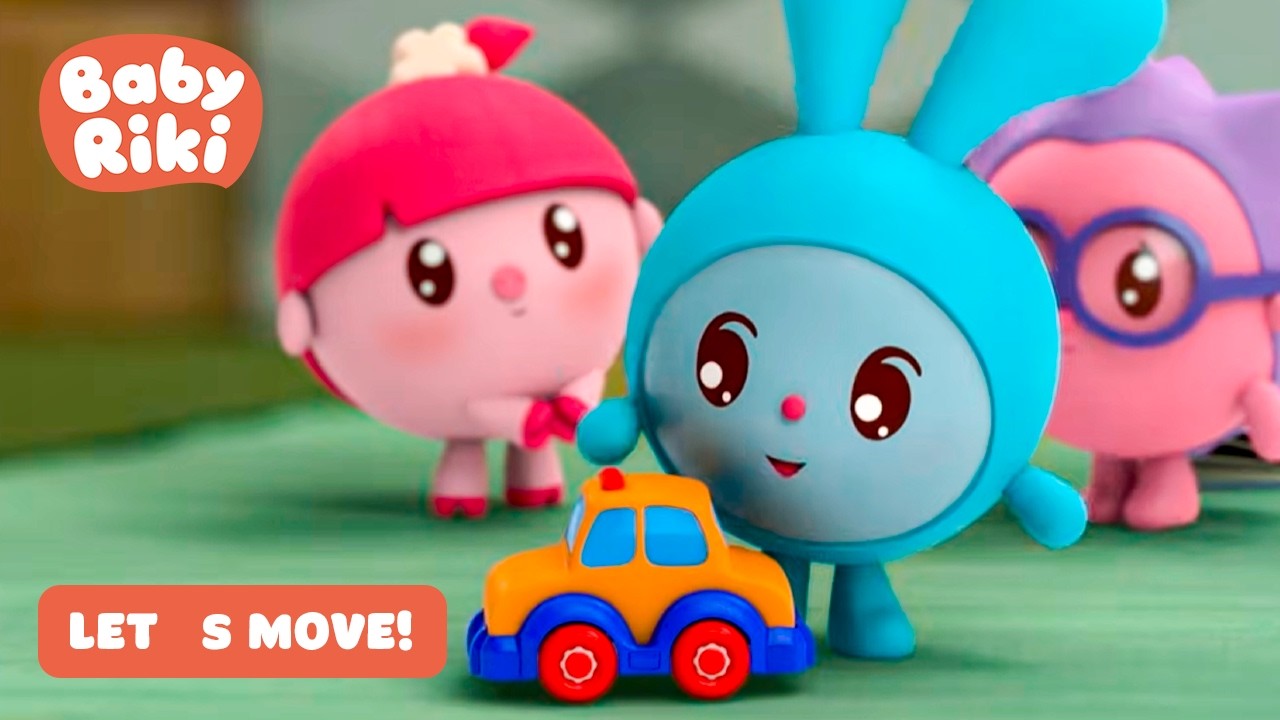 Let’s Move! ✨ - BabyRiki | Cartoons for Kids