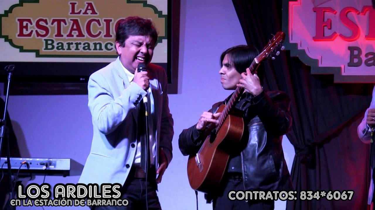 LOS ARDILES  en la Estación de Barranco