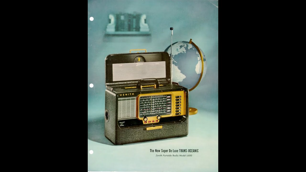 Zenith Trans-Oceanic R600 Demonstration