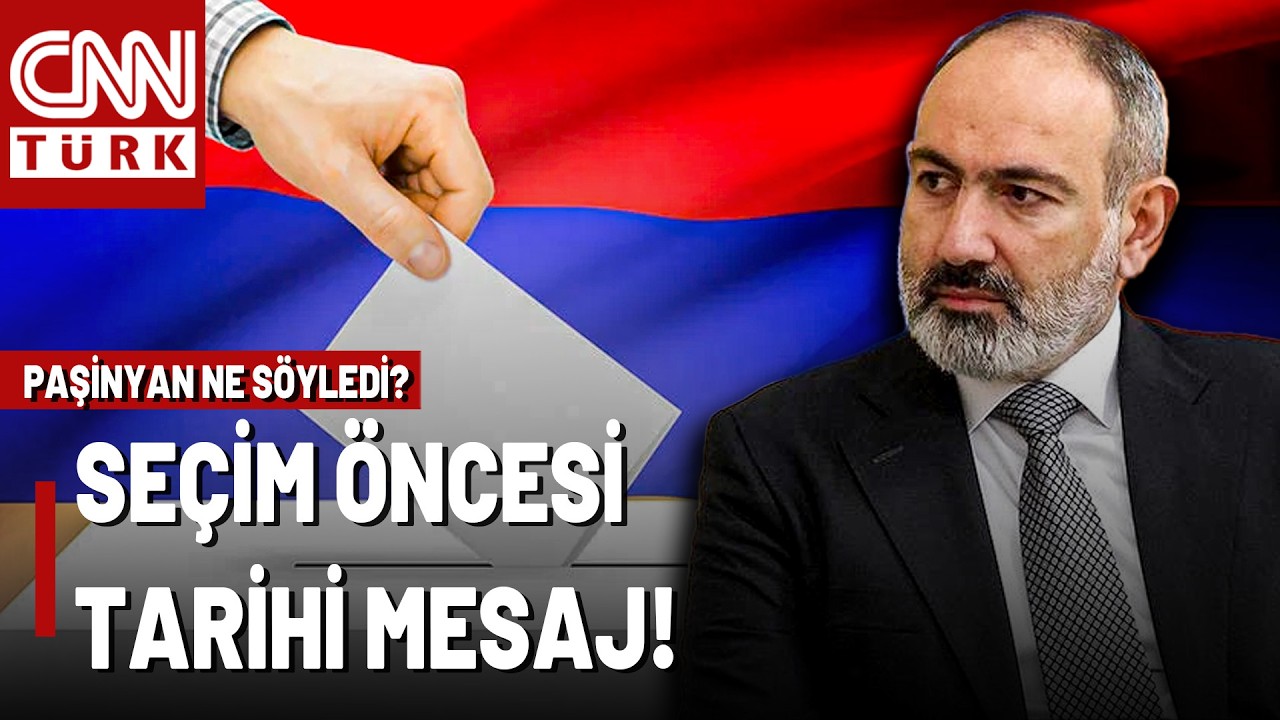 Tarihi Se&ccedil;im Geldi: Paşinyan Ne Dedi? Ermenistan'daki Se&ccedil;im B&ouml;lgeyi Nasıl Şekillendirecek?