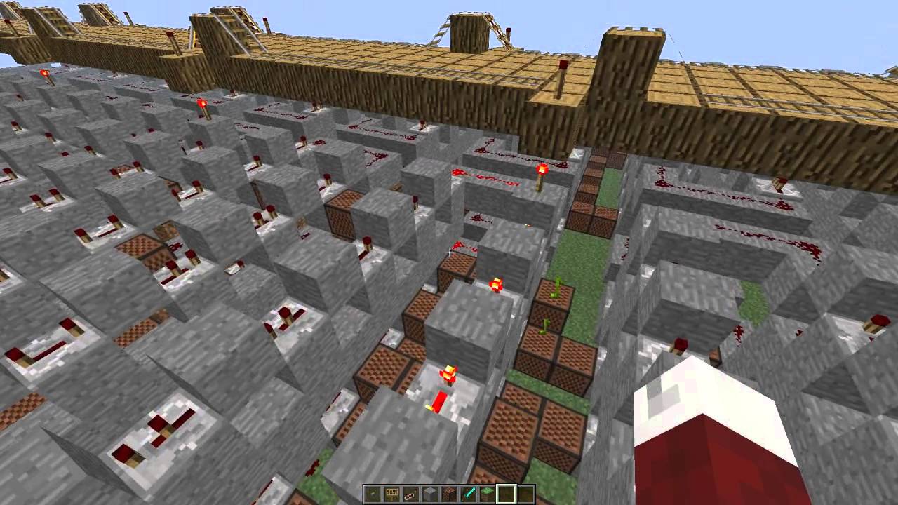 Minecraft note blocks: RuneScape - Mausoleum