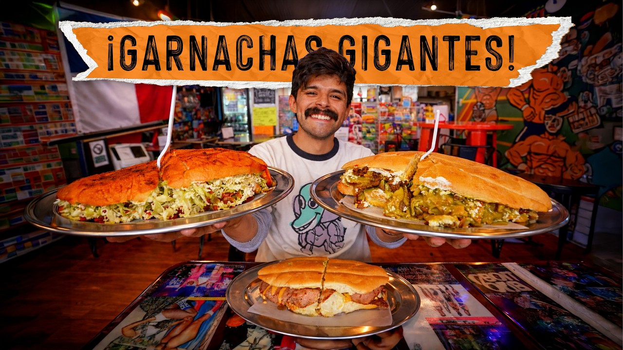La OBSESIÓN de los GRINGOS por la COMIDA GIGANTE | La garnacha que apapacha