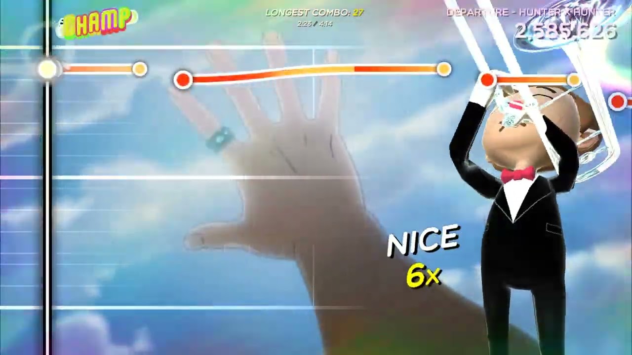 Departure! (Full) - Hunter X Hunter [Trombone Champ Chart]