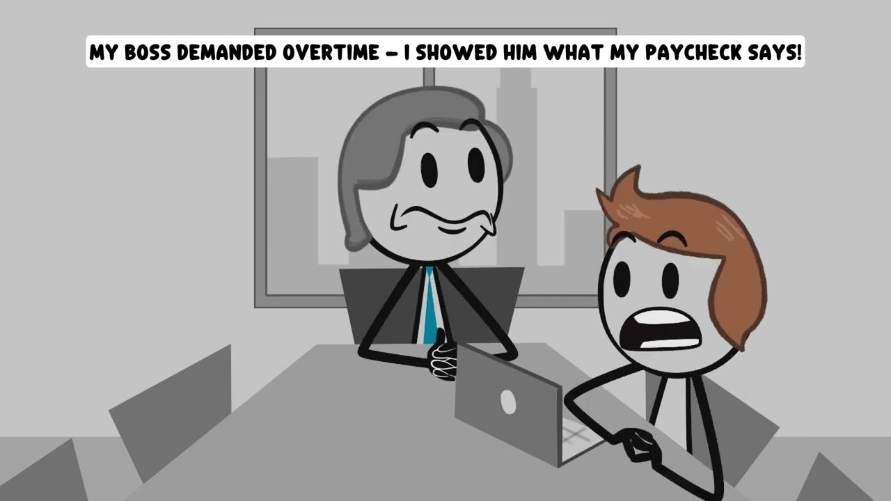 My Boss Demanded Overtime – I Showed Him What My Paycheck Says!