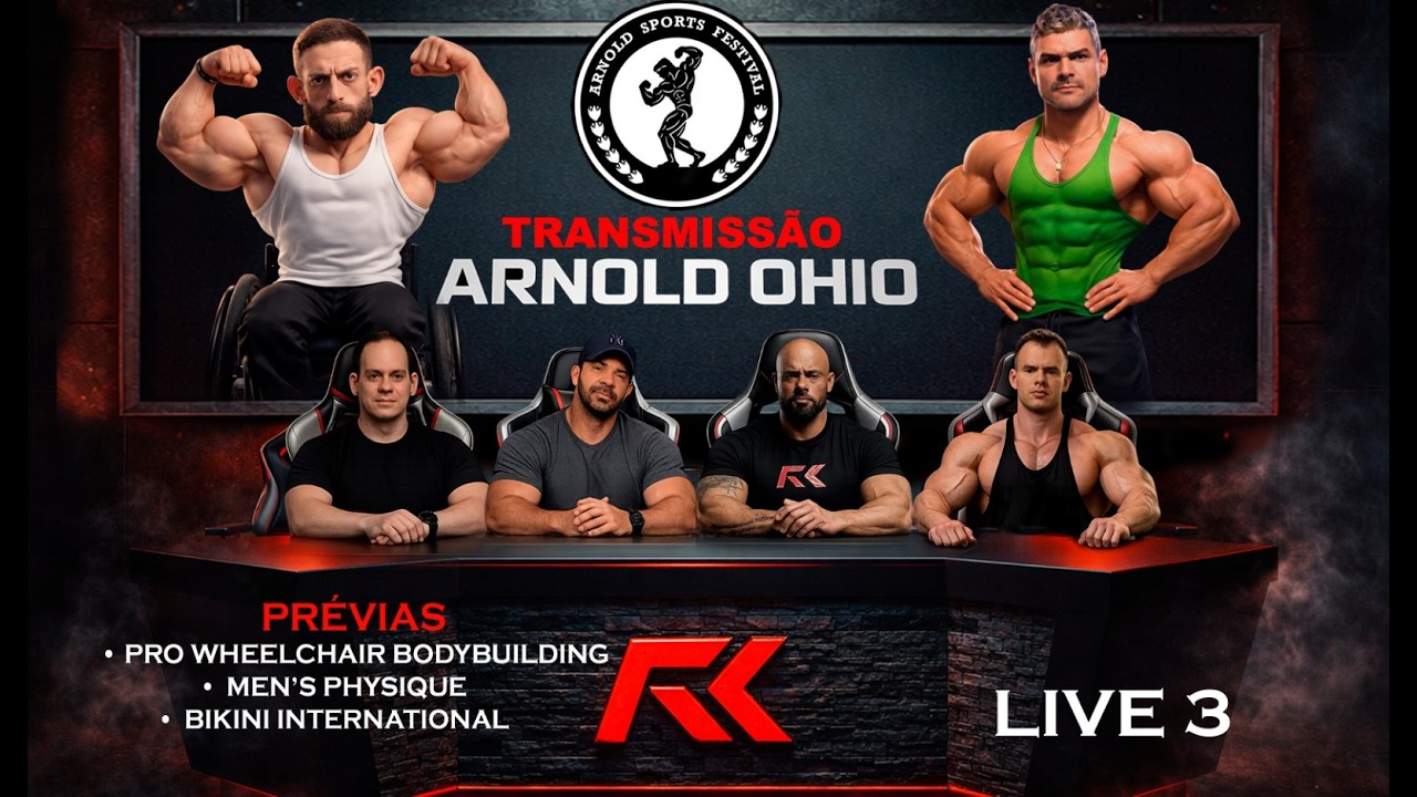 ARNOLD OHIO 2026! PRÉVIAS: Wheelchair, Men’s Physique & Bikini