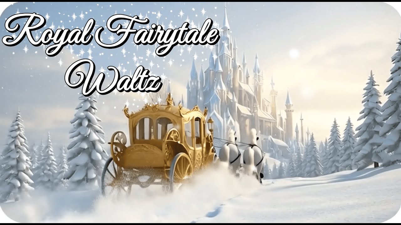 Royal Fairytale Waltz Piano 👑 Snowy Carriage to the Golden Palace