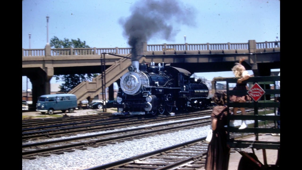 1961 Farewell No 7, Dallas Union Terminal Switcher - Dallas Bids Farewell to the Little Switcher.