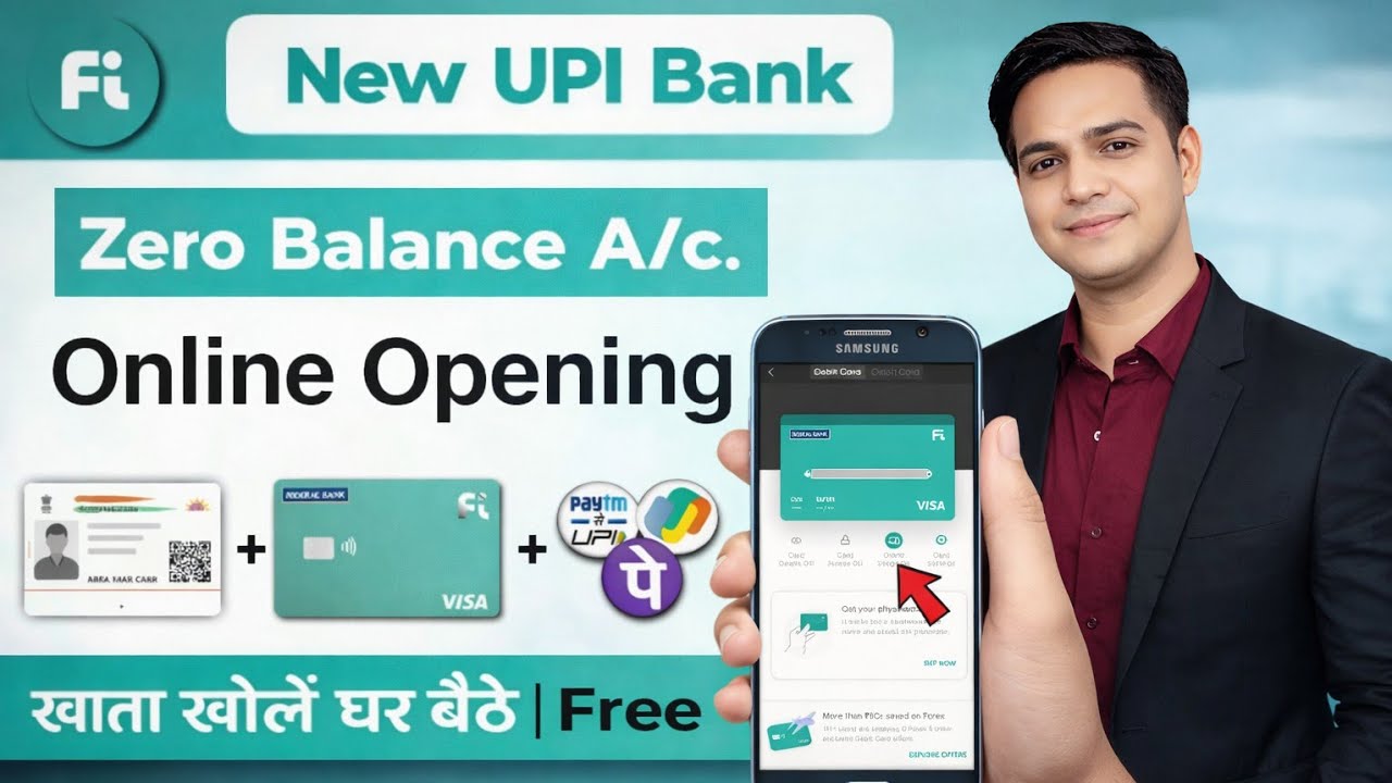 Fi Money Bank Account Opening 2026 | Fi money bank account opening with zero balance 