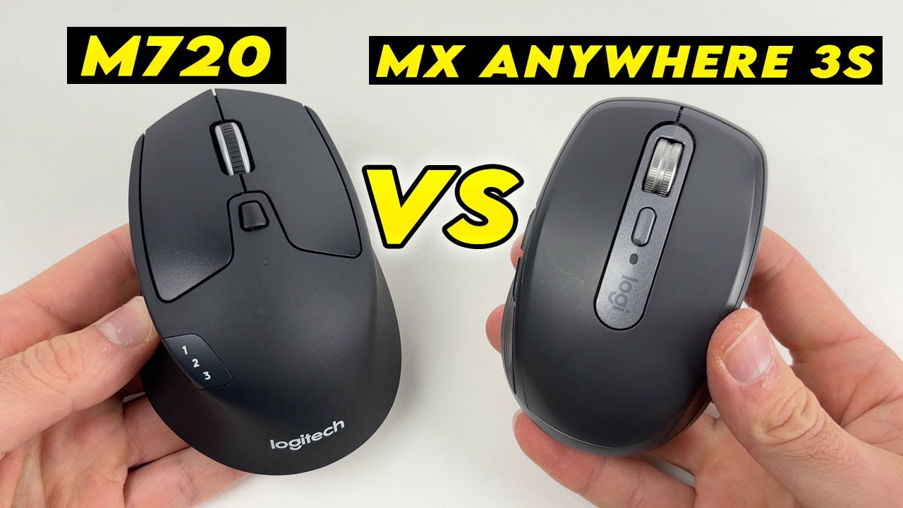 Logitech M720 против MX Anywhere 3S