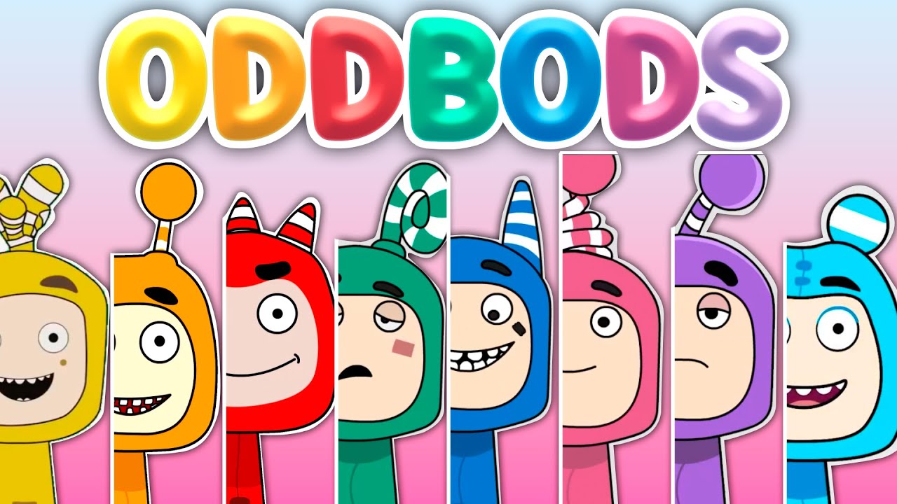 Sprunki OC: All Characters From Oddbods: Fuse Bubbles Pogo Jeff Zee  Slick Newt