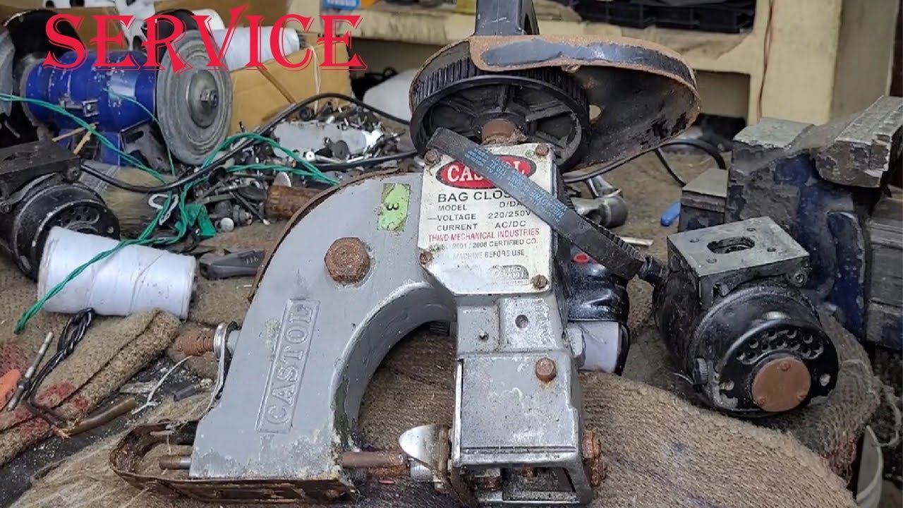 SERVICE OF BAG SEWING MACHINE