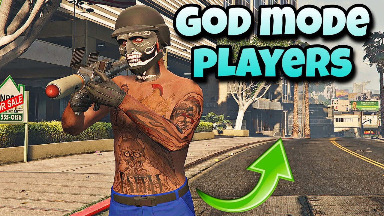 God mode player on GTA V online tries to chase after me GTA V online