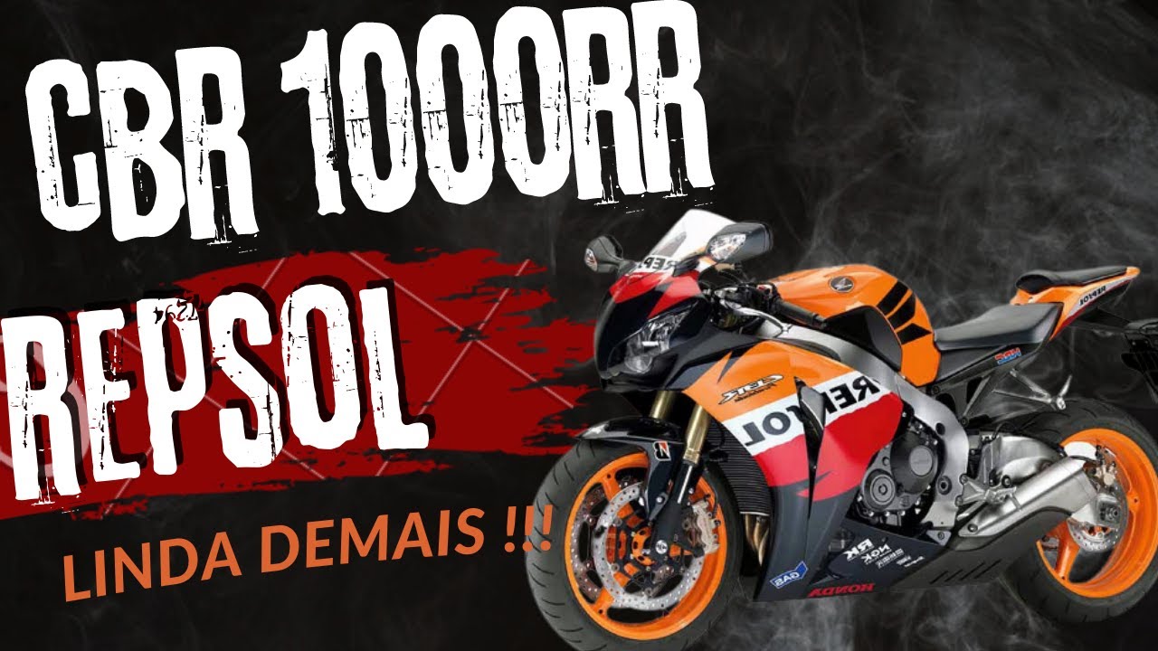 Cbr 1000rr Repsol nave demais , pontos positivos e negativos  !!! #repsol #cbr1000rr