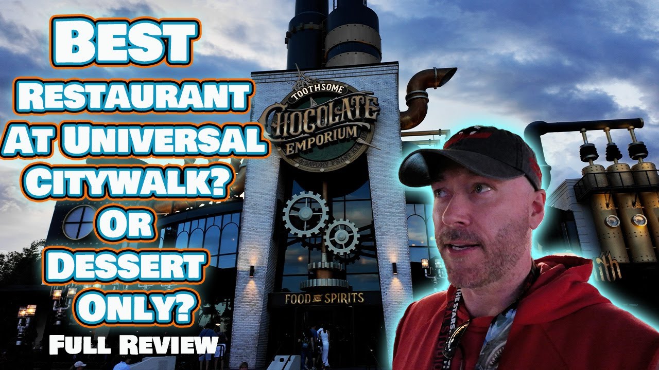 Is Toothsome's Chocolate Emporium Worth Trying? My FIRST Dinner at this Universal Citywalk hot spot