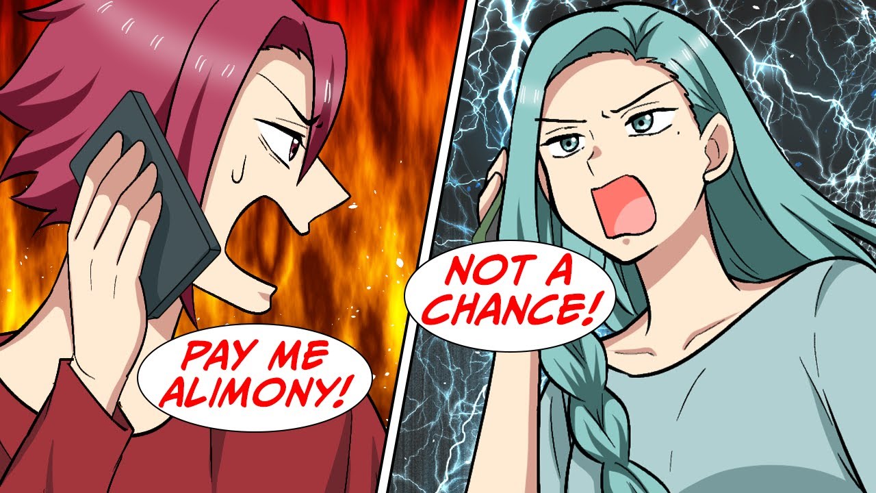 My husband quit his job and demanded alimony and our house... [Manga Dub]