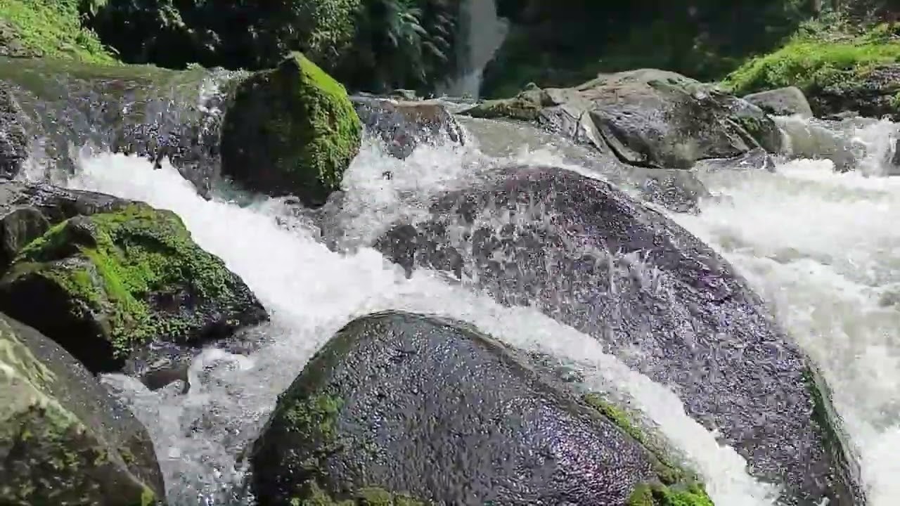 Powerful River Flow Over Rocks | Intense Water Sounds for Deep Relaxation & Focus