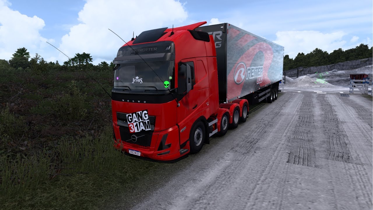 VOLVO AEREO 2024 500 CV PUXANDO BEBIDA 30 TONELADAS