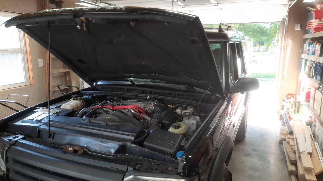 Land Rover Discovery Coil Pack Relocation with part numbers