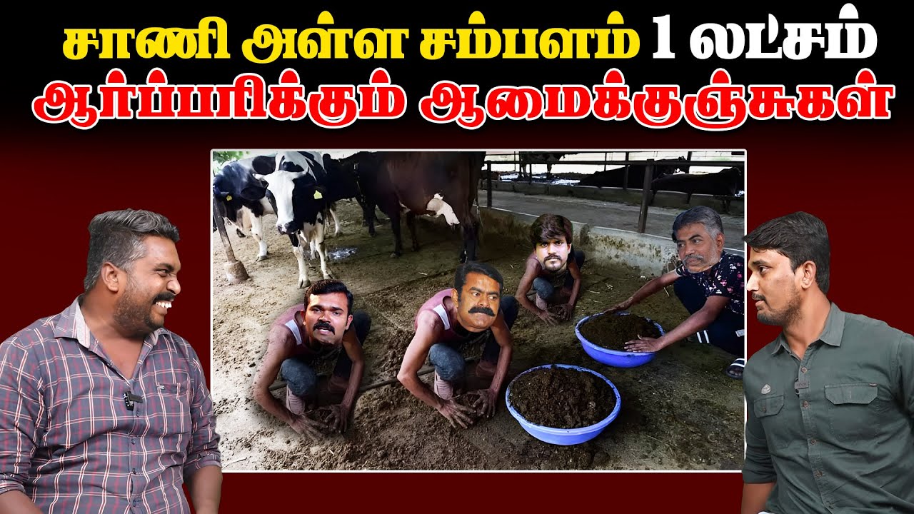 சாணி அள்ள சம்பளம் 1 லட்சம் | ஆர்ப்பரிக்கும் ஆமைக்குஞ்சுகள் | U2 Brutus