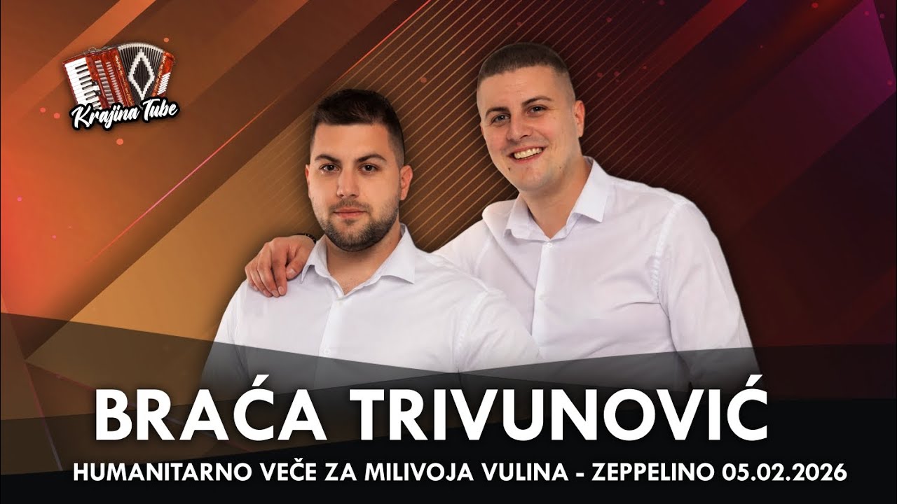 BRAĆA TRIVUNOVIĆ - Kratka suknja, Zmija u njedrima (Zeppelino 2026)