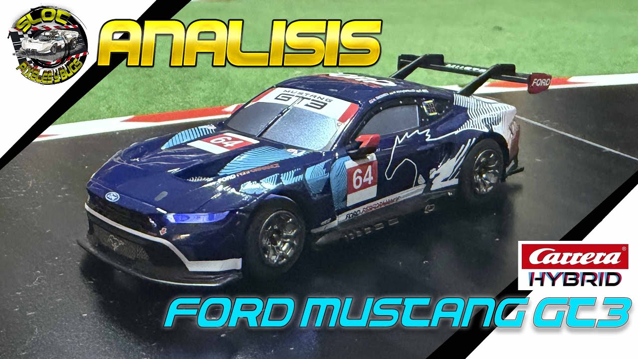 Análisis Ford Mustang GT3, CARRERA Hybrid