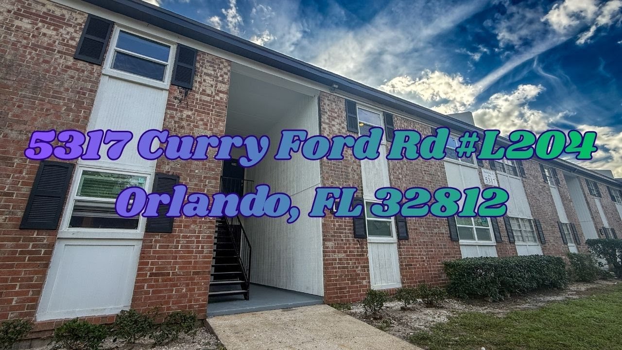 2 Bed • 2 Bath • Second Floor | Fully Renovated Kitchen in Convenient Orlando Location!