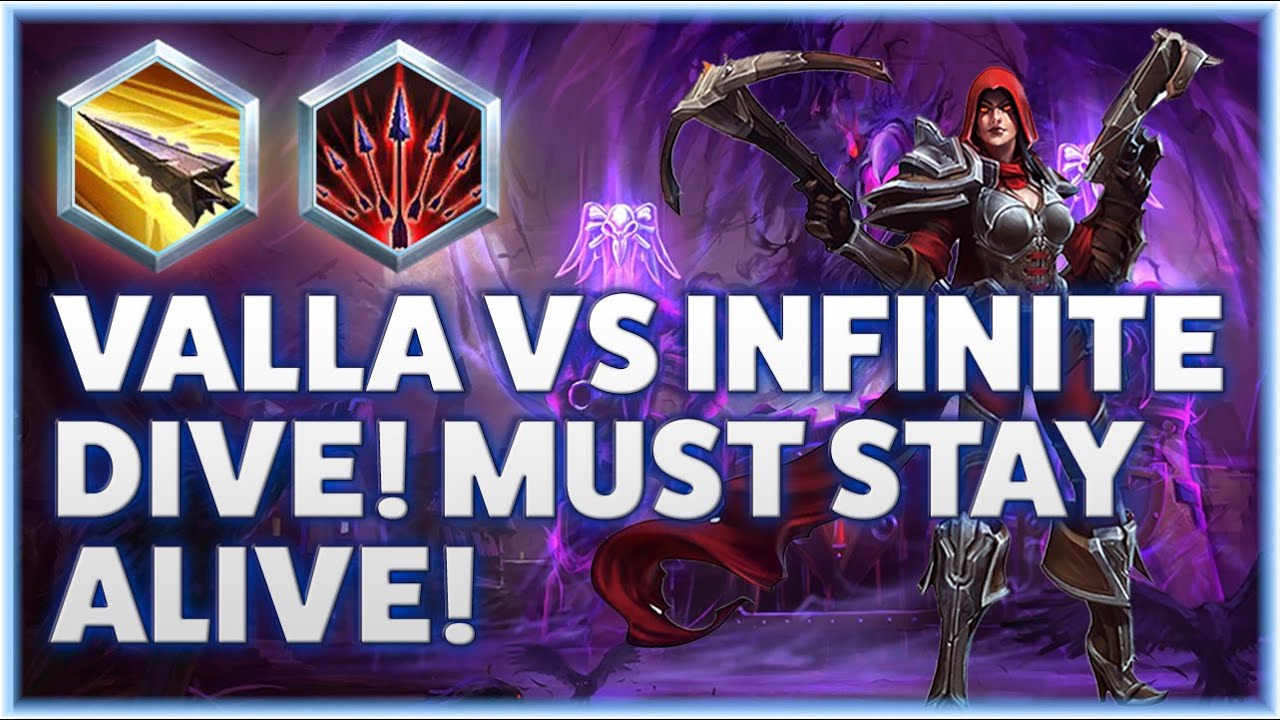 Valla Strafe - VALLA VS INFINITE DIVE! MUST STAY ALIVE! - Grandmaster Storm League