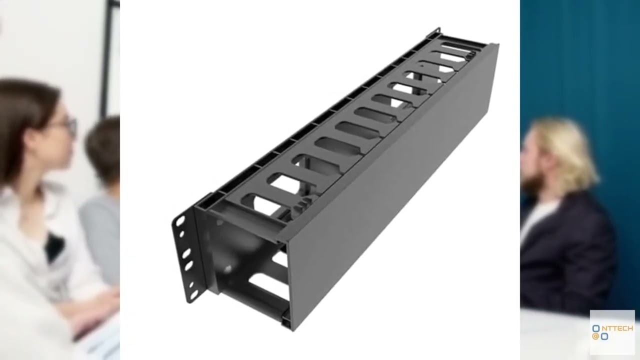 Review - QiaoYoubang 2U Disassembled Plastic Horizontal Rack Mount Cable Management Organ