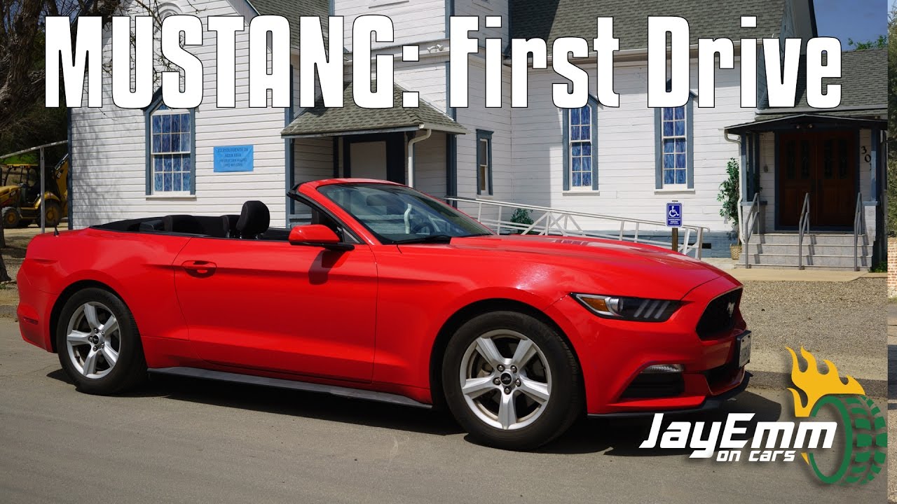 My First Drive (and review) of a Ford Mustang!