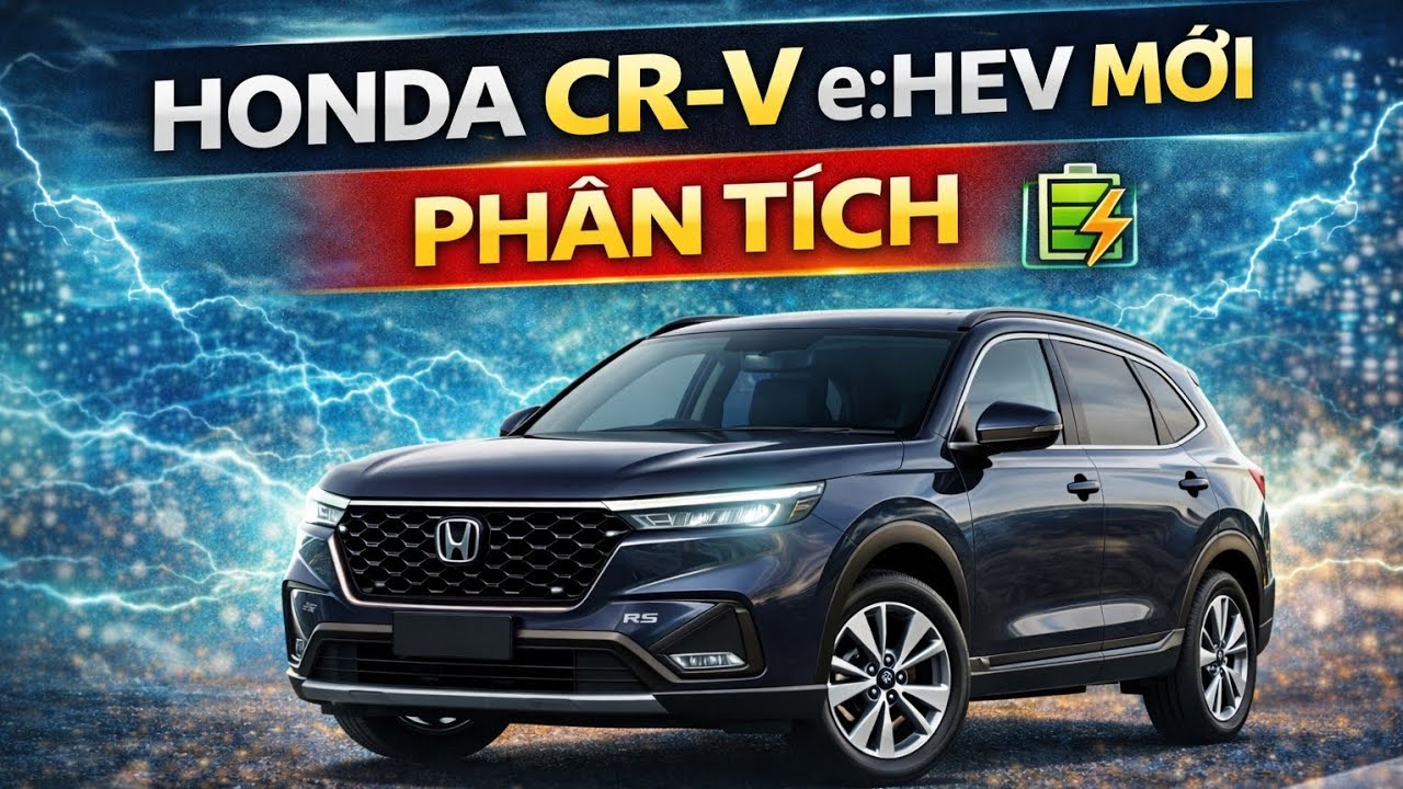 Honda CR-V e:HEV Mới: Phân tích chi tiết công nghệ Hybrid & có đáng mua? #hondacrv #xelaidien